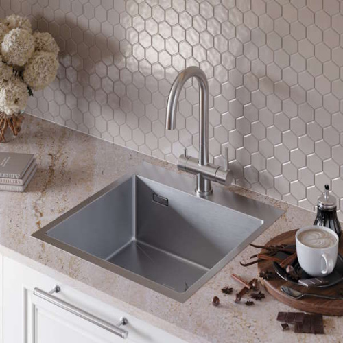  смеситель для кухни omoikiri akita gb графит фото 3