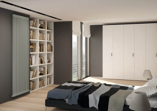 радиатор трубчатый irsap tesi 21800/10 секций t30 3/4" серый манхэттен фото 3