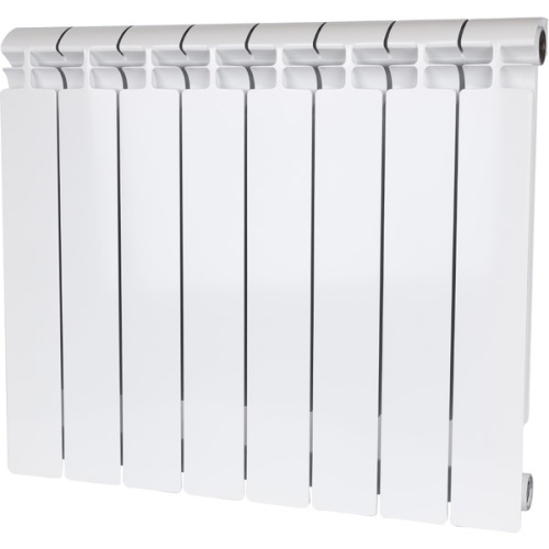 Биметаллический радиатор STOUT ALPHA 500 8 секций биметаллический радиатор stout alpha 500 8 секций