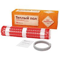 электрический теплый пол "warmstad" wsm 100 вт/0,65 кв.м