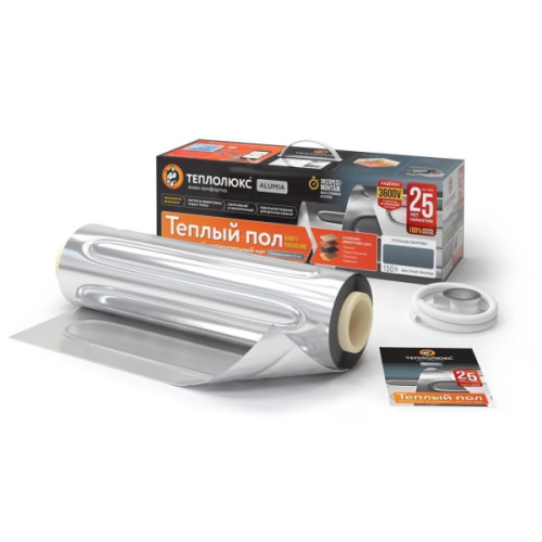 Электрический теплый пол "Теплолюкс" Alumia 150 Вт/1,0 кв.м электрический теплый пол "теплолюкс" alumia 150 вт/1,0 кв.м