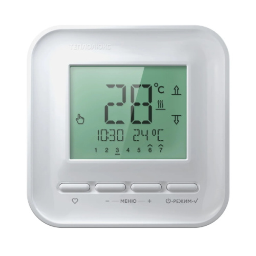 терморегулятор "теплолюкс" 515 белый