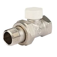 клапан запорно-балансировочный прямой stout 1/2 х 3/4ек