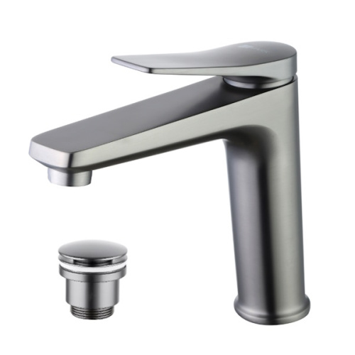 смеситель для раковины lemark bronx lm3737gm графит