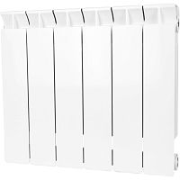 биметаллический радиатор stout style 350 6 секций