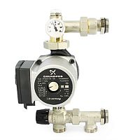 насосно-смесительный узел uni-fitt solomix x 1" с насосом grundfos upso 25-65 130