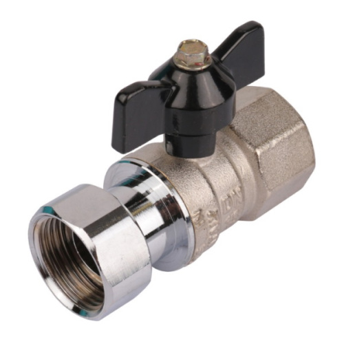 кран шаровой с накидной гайкой stout вр/нг бабочка 1/2"x1/2"