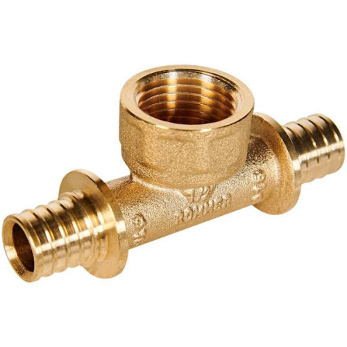 тройник с внутренней резьбой rommer аксиальный 32х1"х32