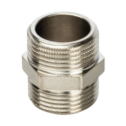 Ниппель HH никелированный 1/2" STOUT ниппель hh никелированный 1/2" stout