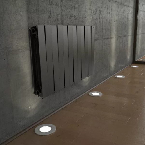 биметаллический радиатор royal thermo pianoforte 500 noir sable 6 секций фото 2