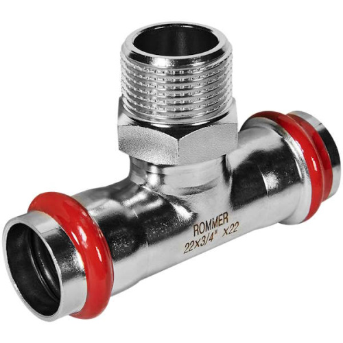 Тройник-переходник ВПр-НР Rommer 35х11/4 тройник-переходник впр-нр rommer 35х11/4