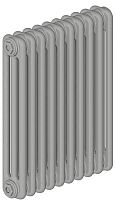 радиатор трубчатый irsap tesi 30565/10 секций t30 3/4" серый манхэттен