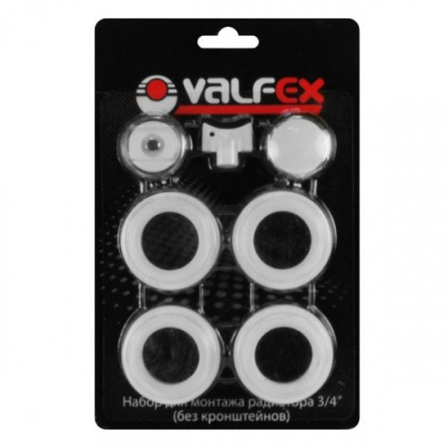 комплект для монтажа радиаторов без кронштейнов 3/4" valfex 