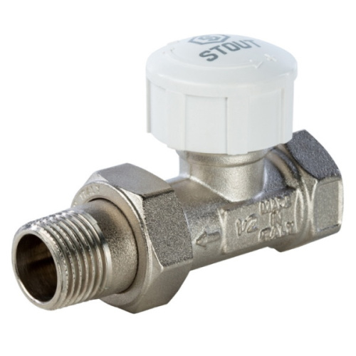 клапан термостатический прямой stout 1/2 х 3/4ек