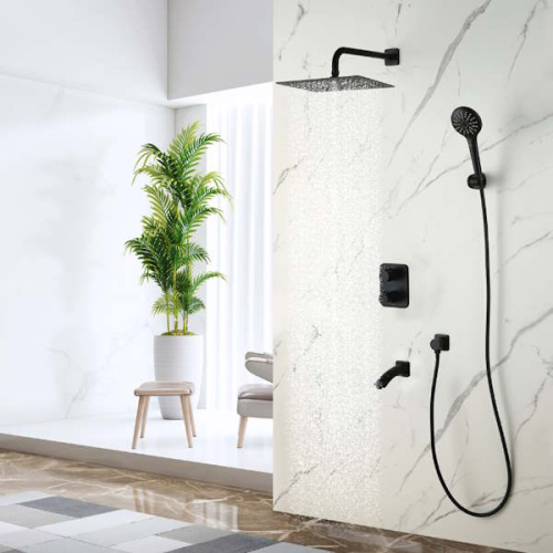 Смеситель для ванны и душа Lemark BRONX LM3742BL черный фото 2 смеситель для ванны и душа lemark bronx lm3742bl черный фото 2