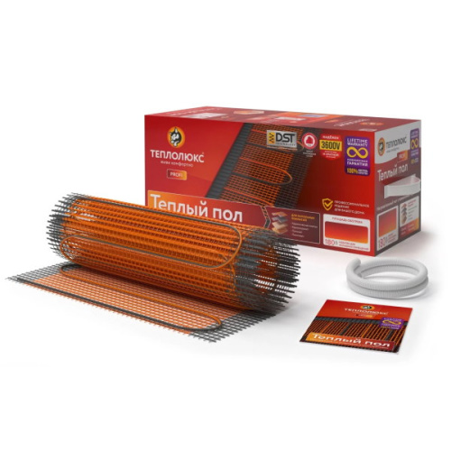 электрический теплый пол "теплолюкс" profimat 630 вт/3,5 кв.м