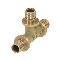 tece тройник 90* редукционный 25 х 16 х 20 латунь