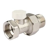 клапан запорно-балансировочный прямой stout 3/4