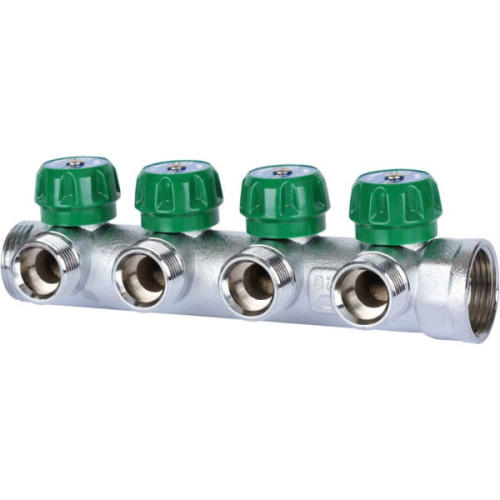 Коллектор регулирующий STOUT 1" 4 отвода 3/4" евроконус коллектор регулирующий stout 1" 4 отвода 3/4" евроконус