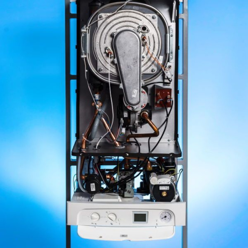 газовый котел конденсационный federica bugatti 35 cond двухконтурный фото 3