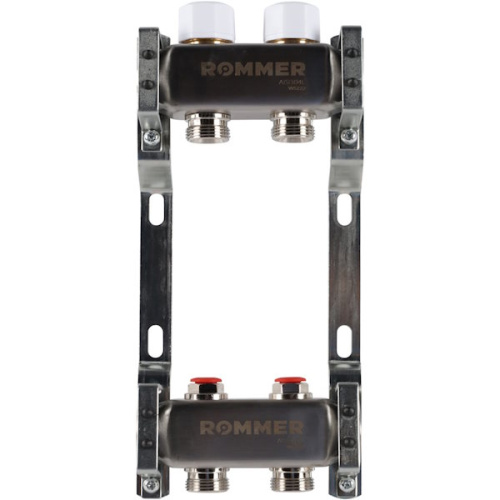 Коллектор ROMMER без расходомеров 2 выхода коллектор rommer без расходомеров 2 выхода