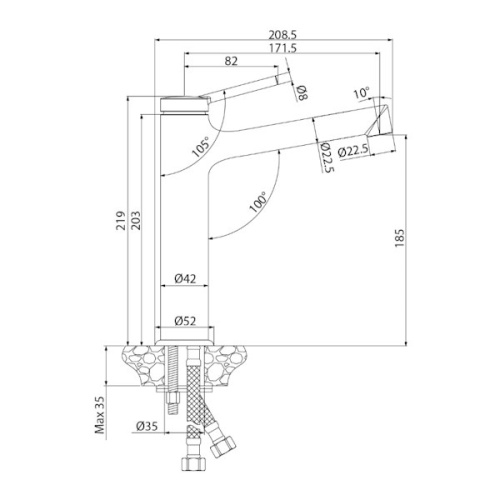 Смеситель для раковины Lemark MINIMA LM3837C хром фото 2 смеситель для раковины lemark minima lm3837c хром фото 2