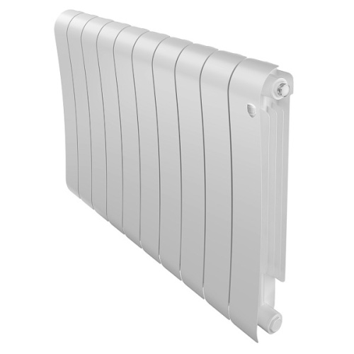 Биметаллический радиатор Royal Thermo INFINITY 500 Bianco Traffico 10 секций биметаллический радиатор royal thermo infinity 500 bianco traffico 10 секций