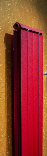 алюминиевый радиатор silver 1800 4 секции, нижнее подлючение фото 7