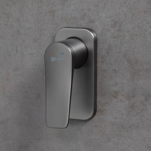 Смеситель для встраиваемых систем Lemark BRONX LM3723GM графит фото 2 смеситель для встраиваемых систем lemark bronx lm3723gm графит фото 2