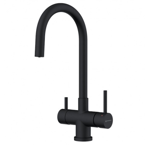  смеситель для кухни omoikiri akita gb графит