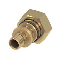 tece соединение прямое с накидной гайкой - ek 16 х 3/4" латунь