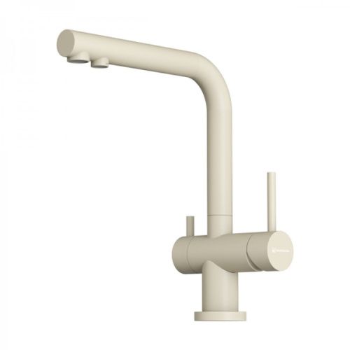  смеситель для кухни omoikiri nagano be-p ваниль