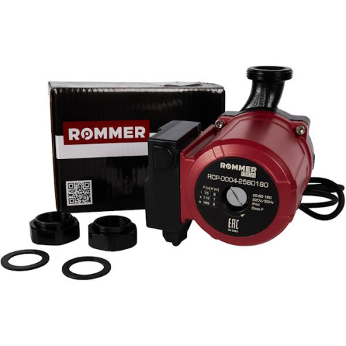 Циркуляционный насос ROMMER Profi 25/80-180 фото 2 циркуляционный насос rommer profi 25/80-180 фото 2