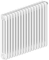 радиатор трубчатый irsap tesi 30365/16 секций t25 1/2" белый
