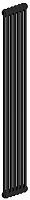 радиатор трубчатый irsap tesi 21800/6 секций t30 3/4" черный лак