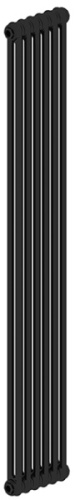 радиатор трубчатый irsap tesi 21800/6 секций t30 3/4" черный лак