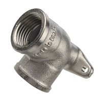 угольник с креплением вр никелированный 1/2" stout