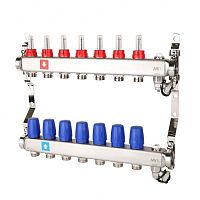 коллектор mvi с расходомерами 12 выходов с воздухоотводчиками