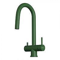  смеситель для кухни omoikiri akita-s rg royal green