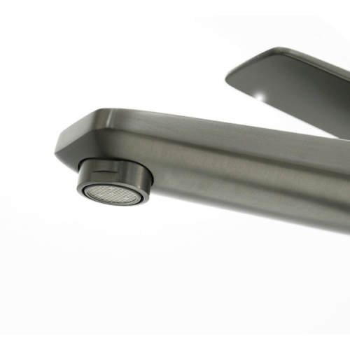 Смеситель высокий для накладной раковины Lemark BRONX LM3709GM графит фото 2 смеситель высокий для накладной раковины lemark bronx lm3709gm графит фото 2