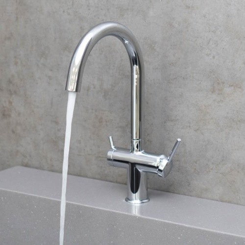 Смеситель с подключением к фильтру Lemark MINIMA LM3861C хром фото 3 смеситель с подключением к фильтру lemark minima lm3861c хром фото 3