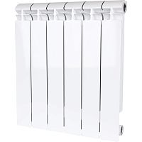 биметаллический радиатор stout alpha 500 6 секций