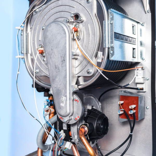 газовый котел конденсационный federica bugatti 35 cond двухконтурный фото 2