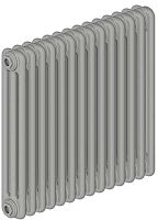 радиатор трубчатый irsap tesi 30565/14 секций t30 3/4" серый манхэттен