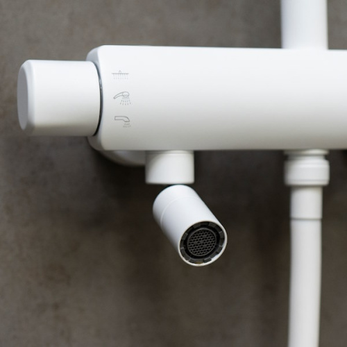 Смеситель для ванны и душа Lemark BRONX LM3762MW белый матовый фото 6 смеситель для ванны и душа lemark bronx lm3762mw белый матовый фото 6