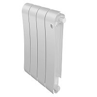 биметаллический радиатор royal thermo infinity v 500 bianco traffico 4 секции