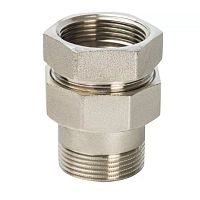 разъемное соединение "американка" вн никелированное уплотнение o-ring 1" stout