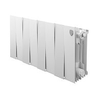 биметаллический радиатор royal thermo pianoforte 200 bianco traffico 6 секций