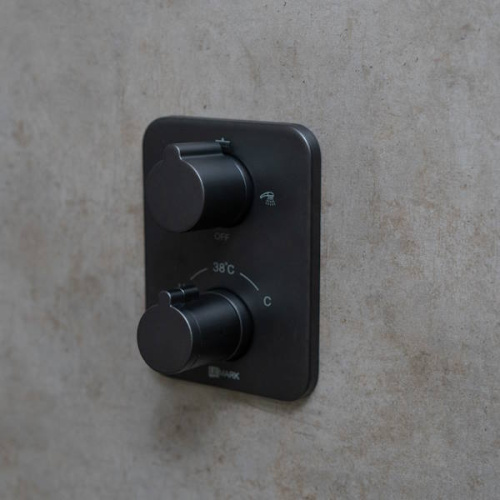 встраиваемая душевая система lemark bronx lm3749bl черный фото 4