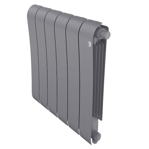 Биметаллический радиатор Royal Thermo INFINITY V 500 Silver Satin 6 секций биметаллический радиатор royal thermo infinity v 500 silver satin 6 секций